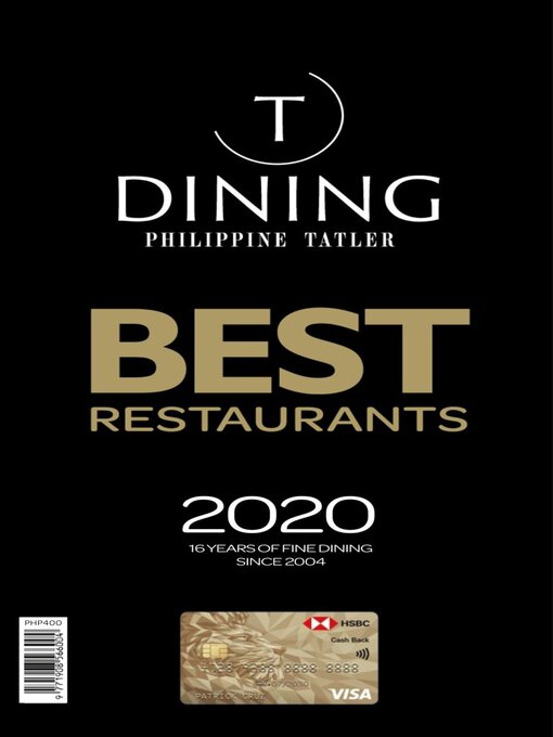 Title details for Tatler Dining Philippines by Tatler Asia Limited - Available